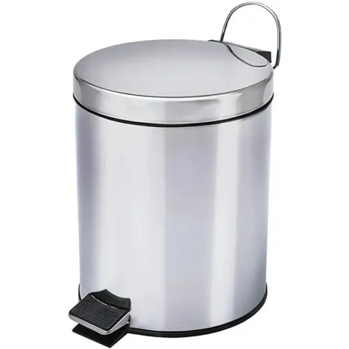 Lixeira Pedal Inox 5l Hai Brasil Aih379a 29cmx22cm Promoç