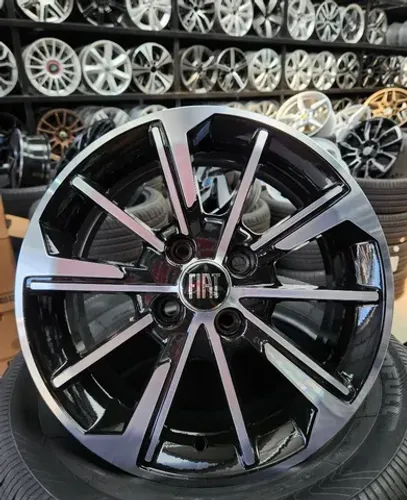 Jogo de rodas Fiat Cronos aro 15 Furação 4x98