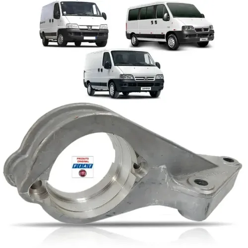 suporte do semi eixo lado direito (alumínio) original fiat ducato peugeot boxer citroen ju
