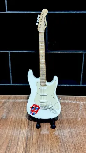 Guitarra Miniatura Rolling Stones