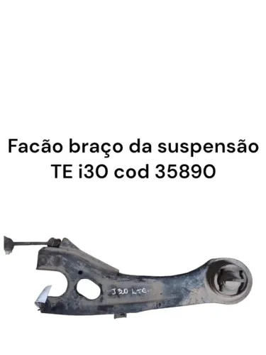 Facão braço da suspensão traseiro esquerdo hyundai i30 35890