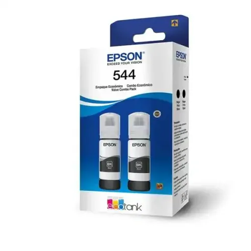 Kit de Cartuchos de tinta Epson 544 Preto (2 Cartuchos)
