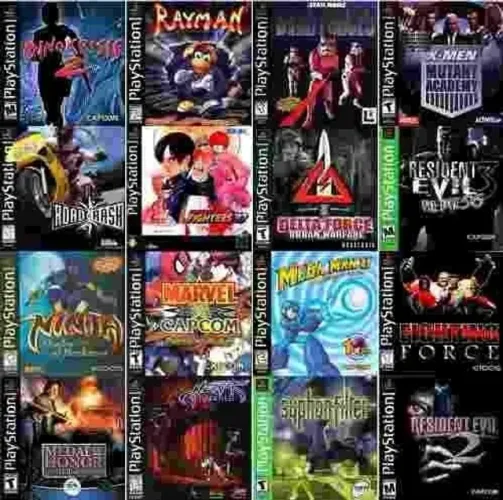 Jogos Playstation 1 PSX