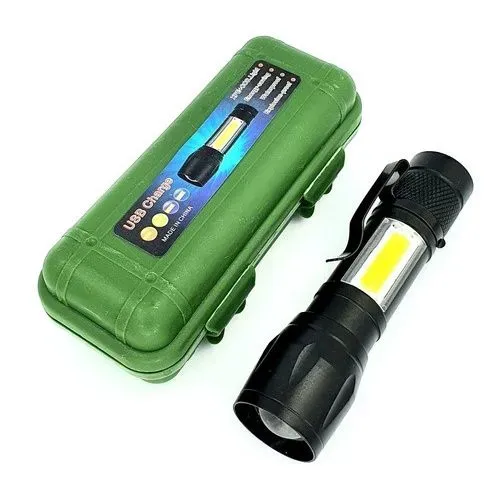 Lanterna Recarregável USB LED Super Potente