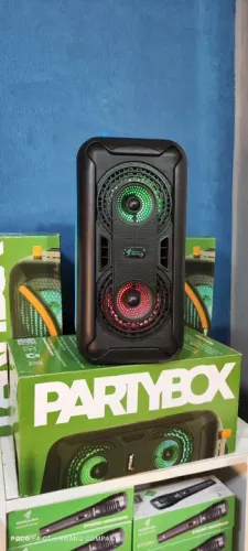 Caixa De Som Torre Amplificada 125W Com Controle Remoto