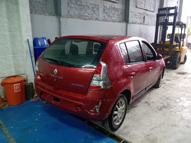 Sucata Peças Sandero Privilege automático 1.6 16v completo mídia nvgat