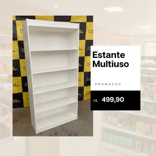 Estante multiuso em oferta 182x90x30