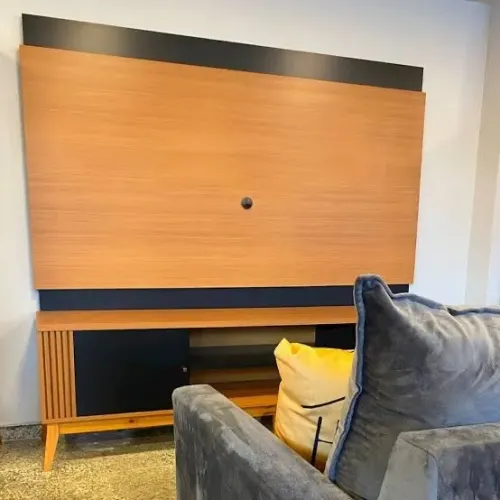 Rack com painel 1.60 legaci EDN - ENTREGA EM ATÉ 24 HORAS !!! 