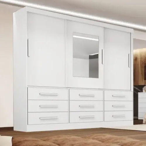 Guarda Roupa Athenas - Entrega Rápida