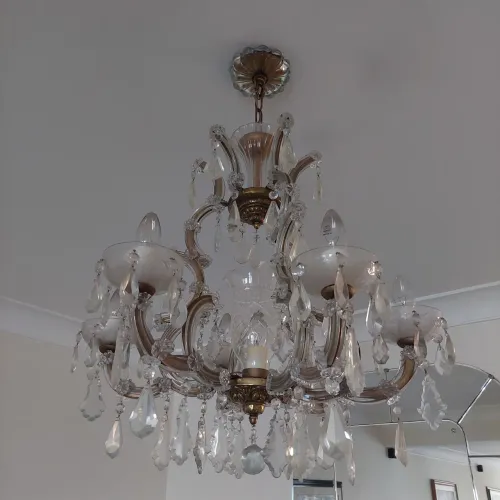 Lustre cristal Tcheco legítimo