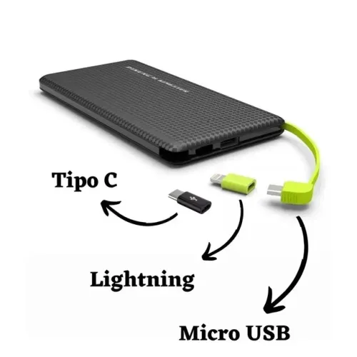 Carregador Portátil Power Bank Pineng 10000 mah Android iPhone Dual Usb
