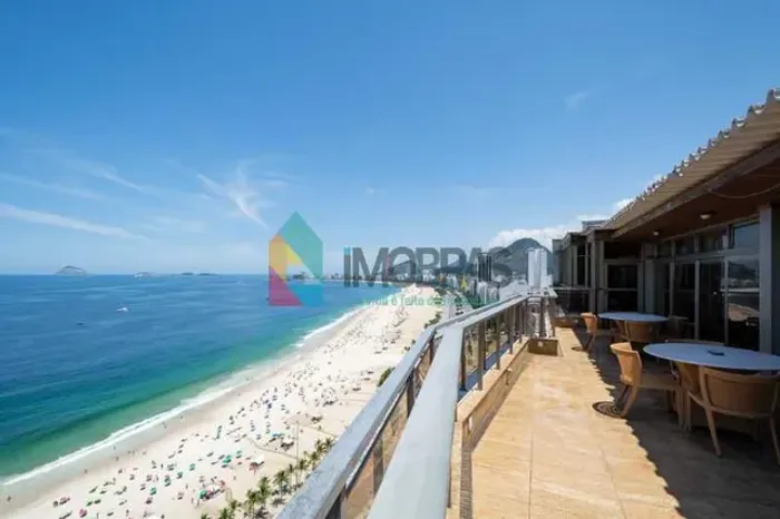COBERTURA LINEAR NA AV. ATLÂNTICA, COM 4 VAGAS - 470M² - LEME