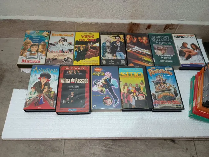 Fitas VHS diversos filmes
