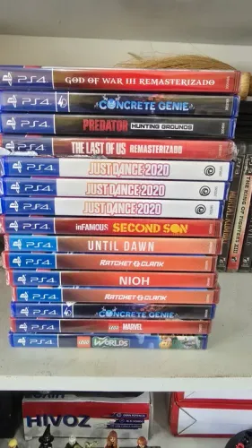 Jogos ps4 original lacrado