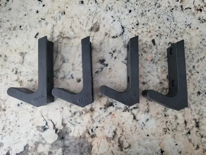 Avance no seu treino! 4 Suportes p/ barra Supino ou Agachamento EMAR, Base Redonda, NOVOS