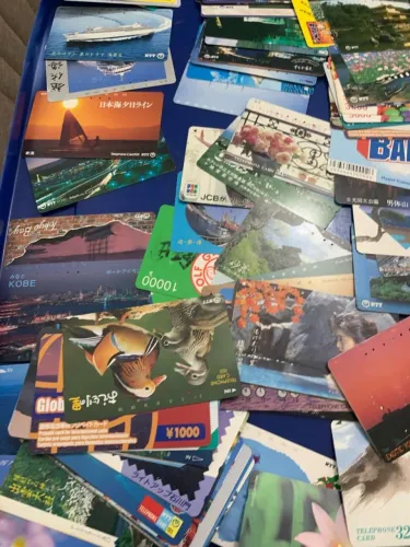 Lote com 100 cartoes telefonicos japoneses raridade