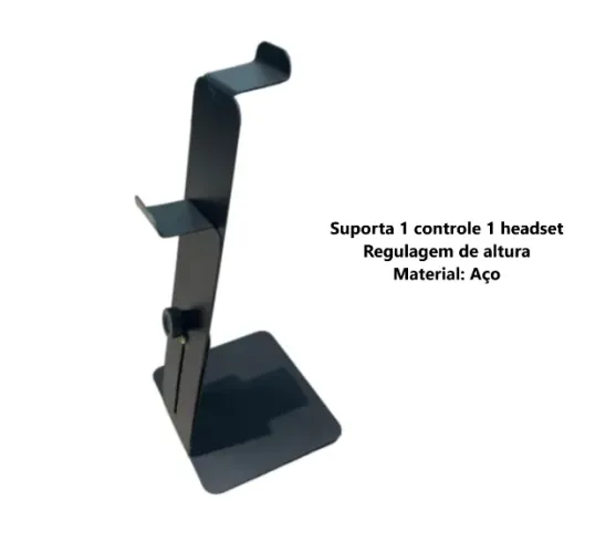 Suporte para Fone de Ouvido Headset Gamer e Controle