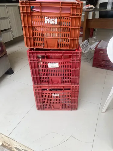 Caixas organizadoras suporta até congelamento