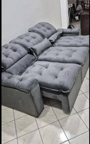 Sofás retrátil reclinável A pronta entrega