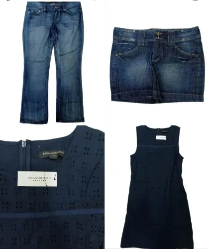 Oportunidade! Roupas de marca originais ( vestido , calça e saia 