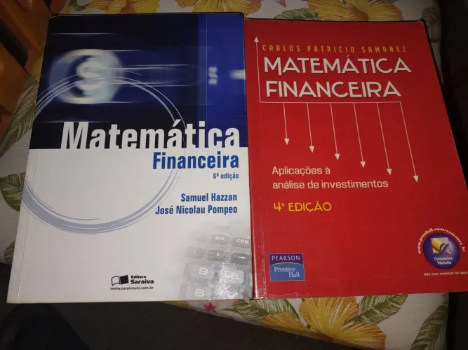 Livros de Matemática Financeira - Samuel Hazzan e Carlos Patricio Samanez