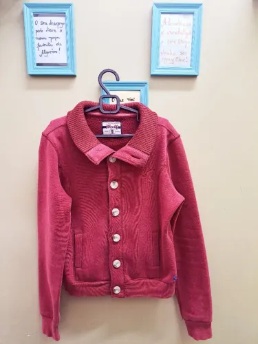 Blusa de frio vermelha(bordô)