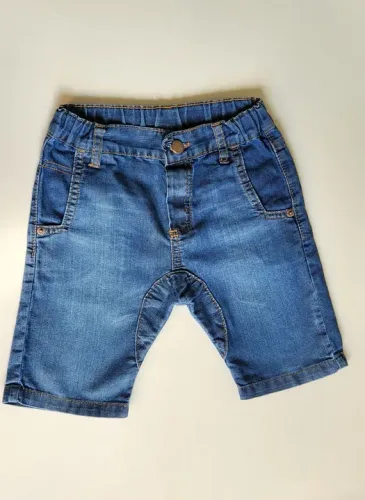 BERMUDA INFANTIL - JEANS - 4 - MEDIDAS em Informações Adicionais