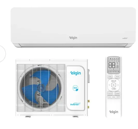 Ar condicionado Elgin Inverter, Eco II, Wi-fi, 12.000 Btus, quente/frio - lacrado.