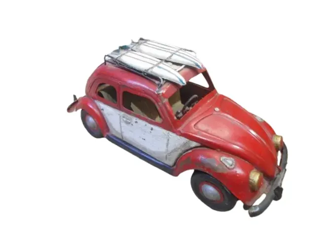 Lindo Fusca em Metal - Artesanal - grande - super detalhado