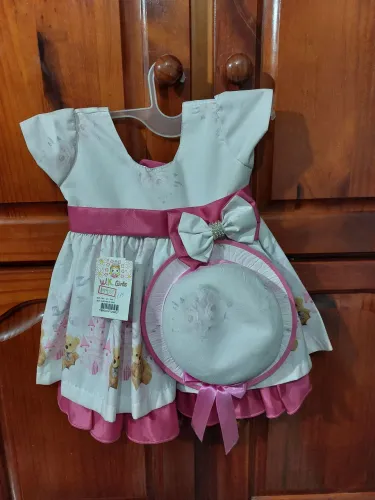 Vestido infantil para criancas de 1 ano
