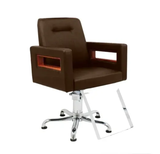 Cadeira de cabeleireiro Lisboa encosto fixo - Kixiki