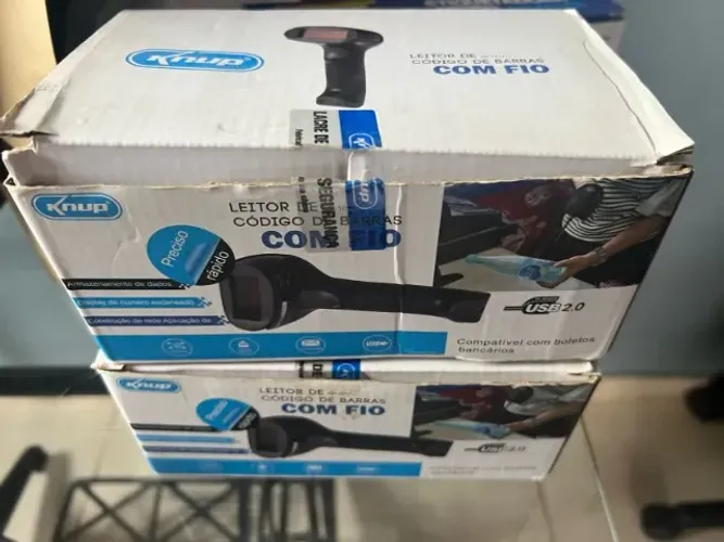 Leitor de Código de Barras 1D/2D QR Code USB - Knup KP-LE705