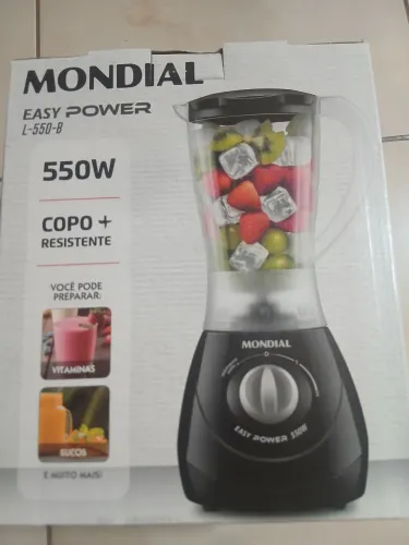 Liquidificador mondial 550.w 120