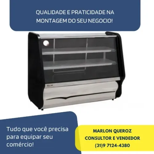 Balcão Refrigerado 2 Placas Ormifrio 1,25M