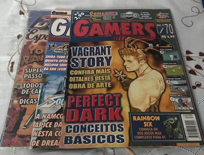  3 Revistas Gamers 28 - 43 - 70