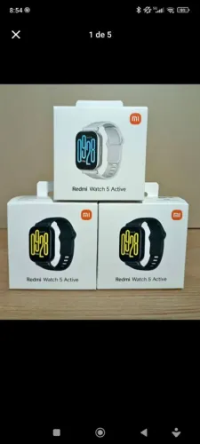 Smartwatch Redmi watch 5 active novo e lacrado.original