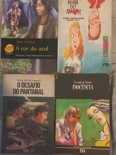 Livros literatura infanto juvenil (leia a descrição)