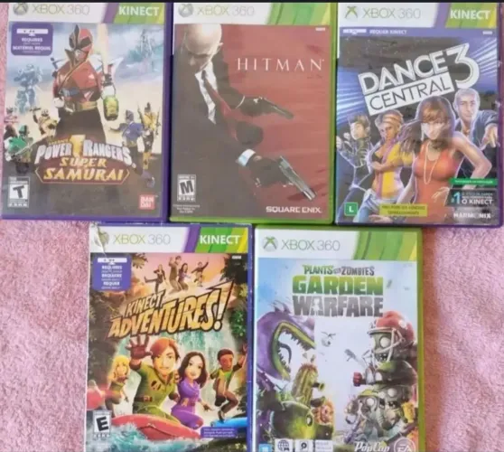 05 jogos para Xbox 360