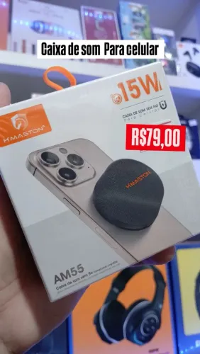 Caixa de som para celular