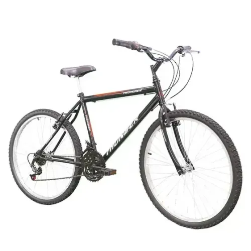 Bicicleta Aro 26 Track e Bikes Thunder Freio V-Brake 18 Marchas