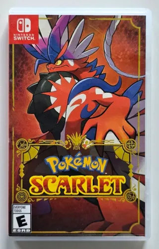 Pokémon Scarlet Nintendo Switch Mídia Física