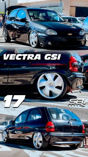 Roda aro 17 Chevrolet Vectra Gsi Prata 4x100 Novas
