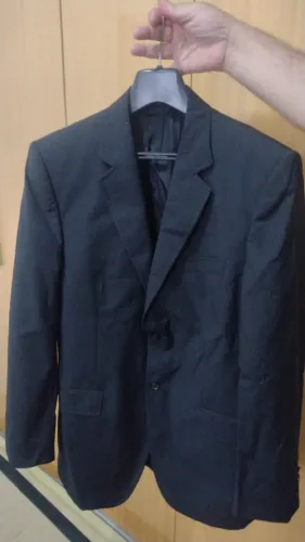 Blazer italiano dolce & gabbana risca de giz/preto original numerado