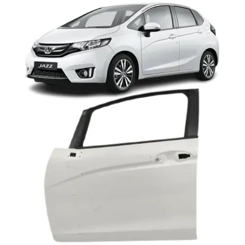 Porta Dianteira Esquerda Honda Fit 2015 2016 2017 a 2021 Vermelho