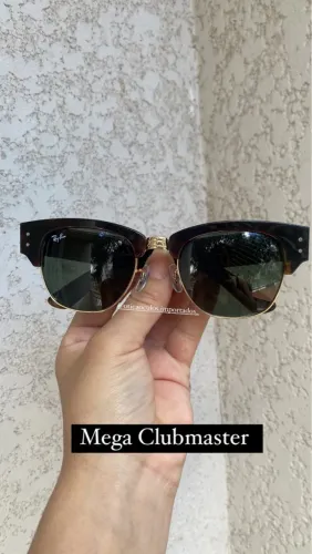 Óculos de Sol Ray-Ban Mega CLUBMASTER NOVO ORIGINAL