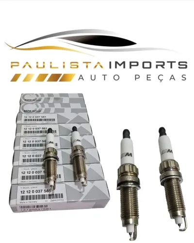 Vela Ignicao BMW X5 E70 X6 E71 Modelo M-Sport Motor V8 Original 12120037581