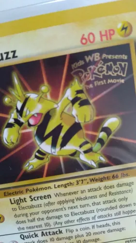 Carta Pokemon Electabuzz Wizard 1999
