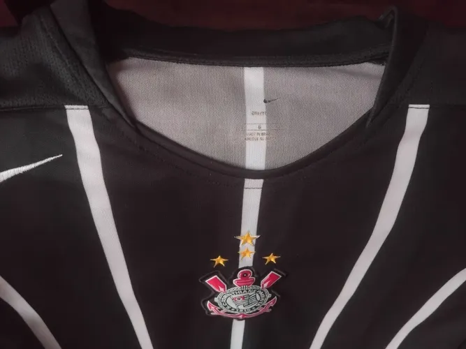 Camisa Corinthians Preta 2005 G Original