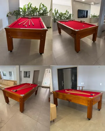 Sinuca madeira Maciça
