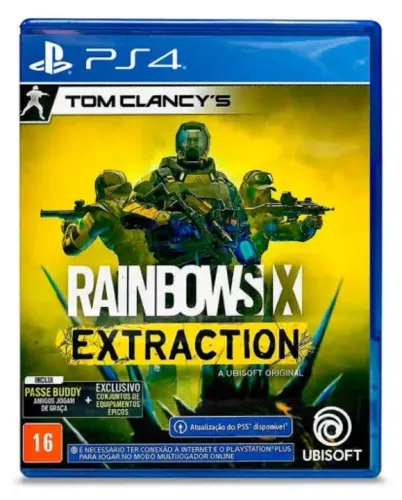 Rainbow Six Extraction PS4 Novo Lacrado 
